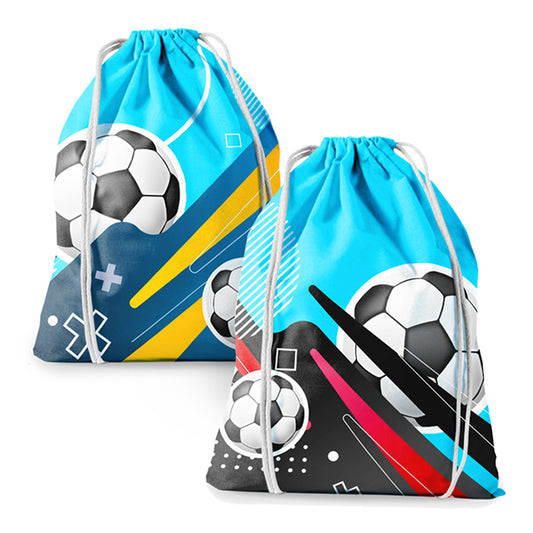 Football Mini Drawstring Bag