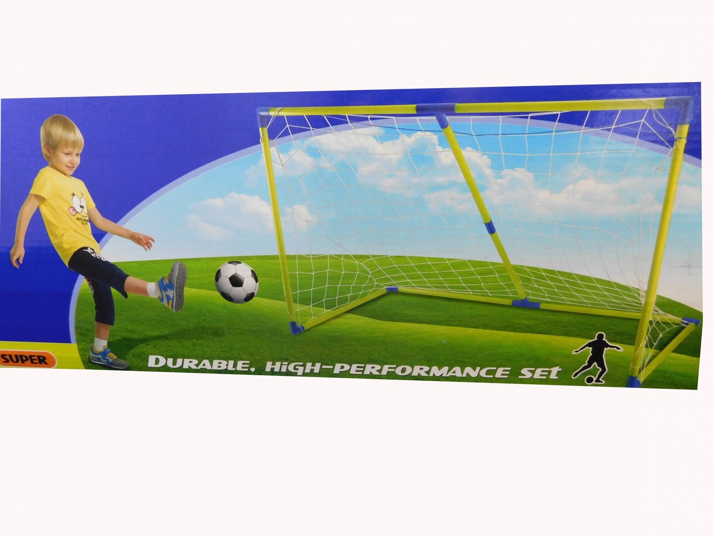 Kids Football Nets Goalposts 154cm