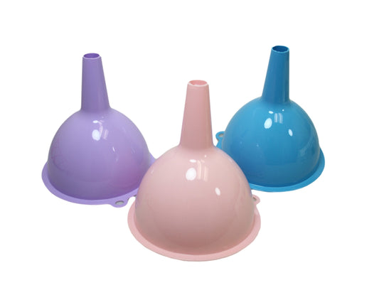 No 1 Plastic Funnel Assorted Colours