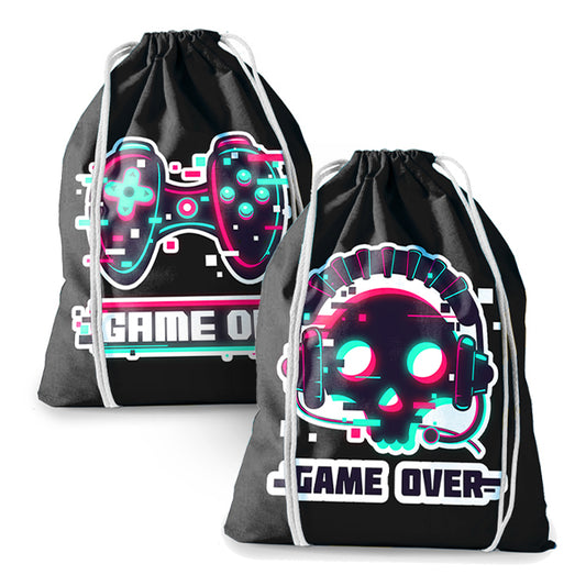 Gamer Mini Drawstring Bag