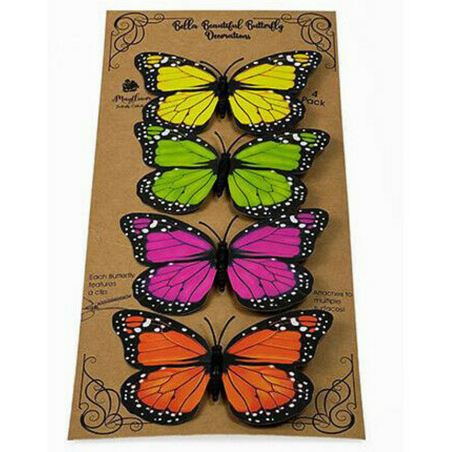 Colourful Butterfly Clip Decorations Indoor/Outdoor