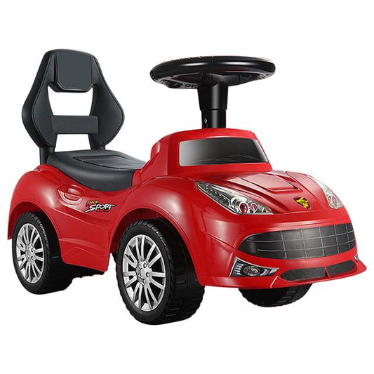 Ride On Walk on Car Stride-to-Ride - Red With Sound & Lights