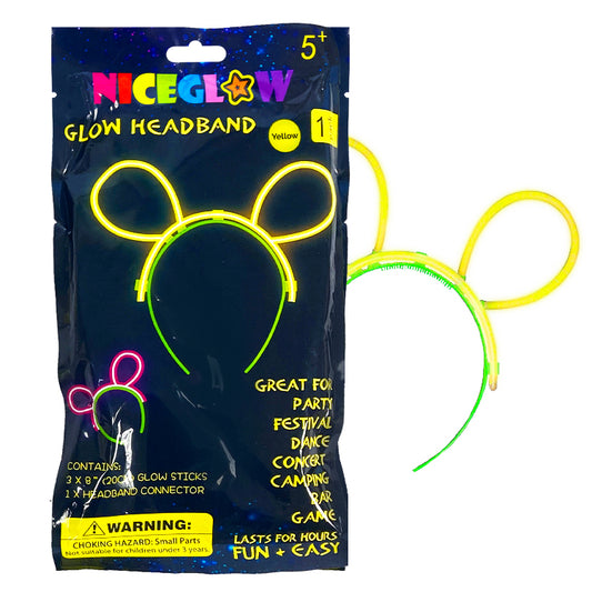 Glowing Headband (Yellow)