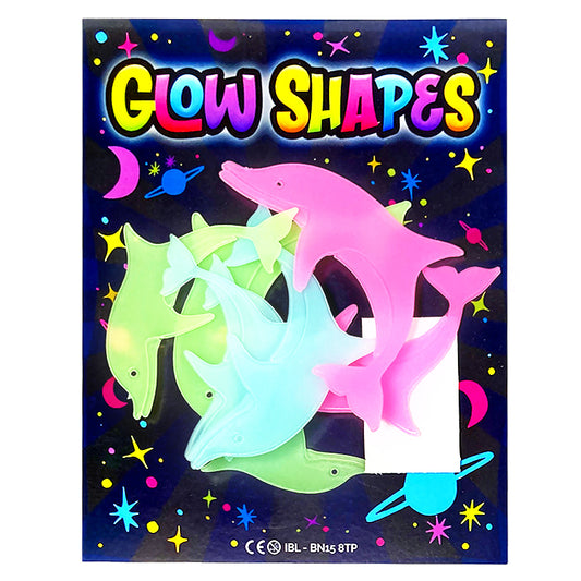 Glow In The Dark Dolphin Shapes Pack