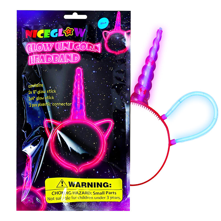 Glow in the Dark Unicorn Headband