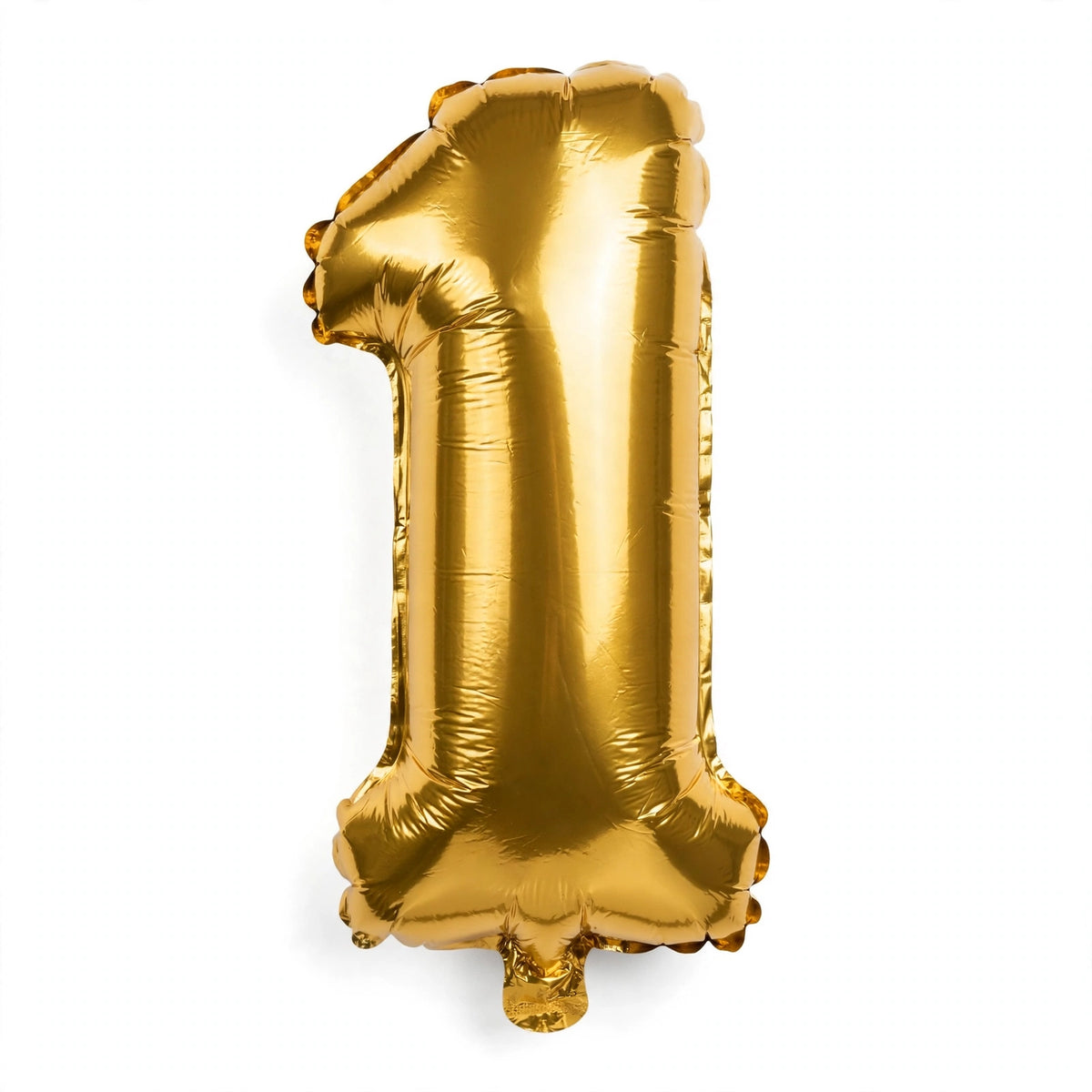 Foil Birthday Foil Balloons Numbers (0-9) 3 Colours - Gold, White, Rose Gold