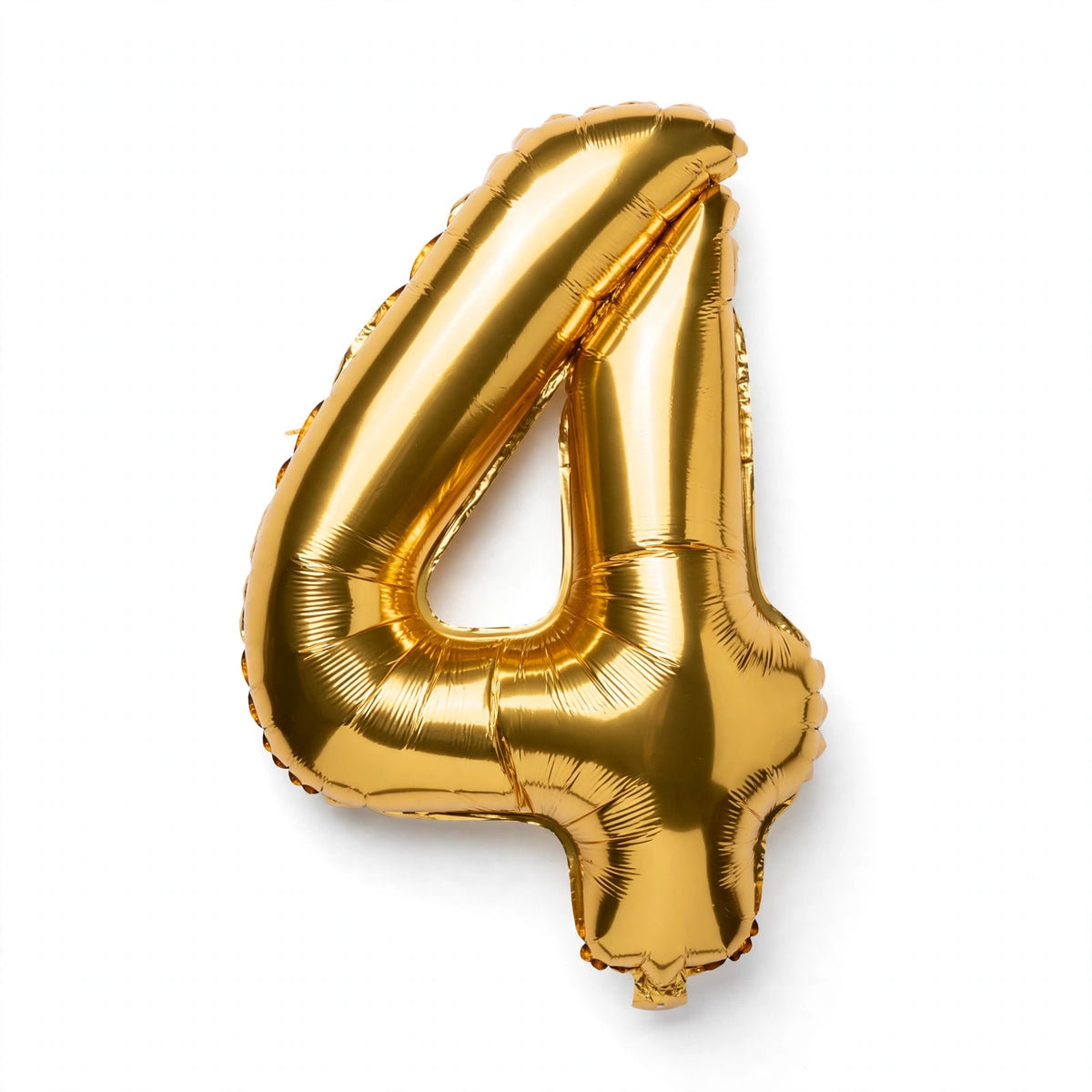 Foil Birthday Foil Balloons Numbers (0-9) 3 Colours - Gold, White, Rose Gold