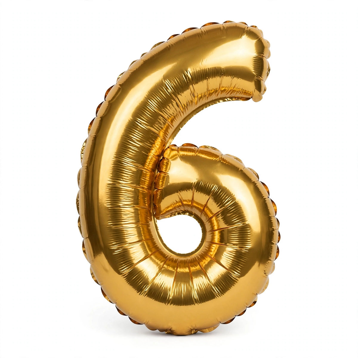 Foil Birthday Foil Balloons Numbers (0-9) 3 Colours - Gold, White, Rose Gold