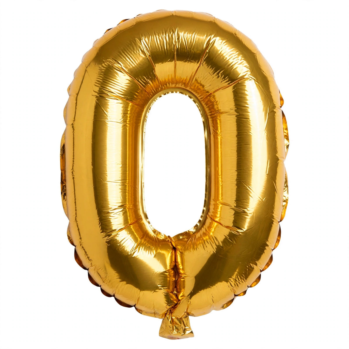 Foil Birthday Foil Balloons Numbers (0-9) 3 Colours - Gold, White, Rose Gold