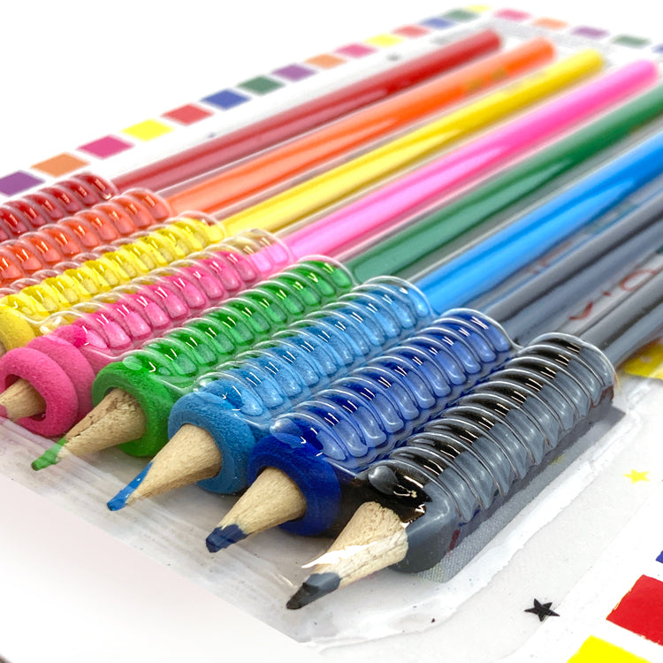 Groovy Grip Colouring Pencils x 8