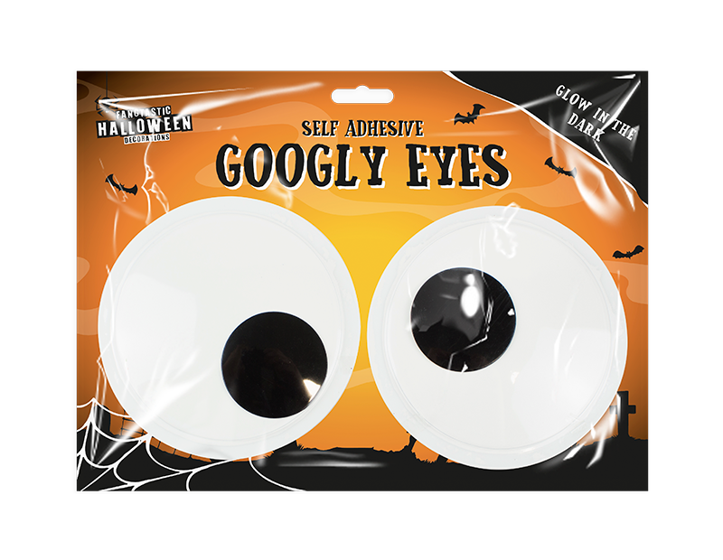 Giant Glow In The Dark Googly Eyes