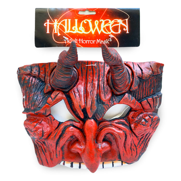 Horror Mask With Horns