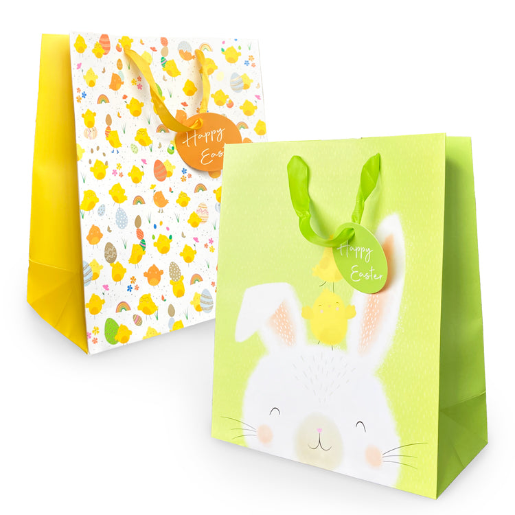 Easter Super Quality Large Gift Bag Twin Pack ( ONE OFF DEAL )