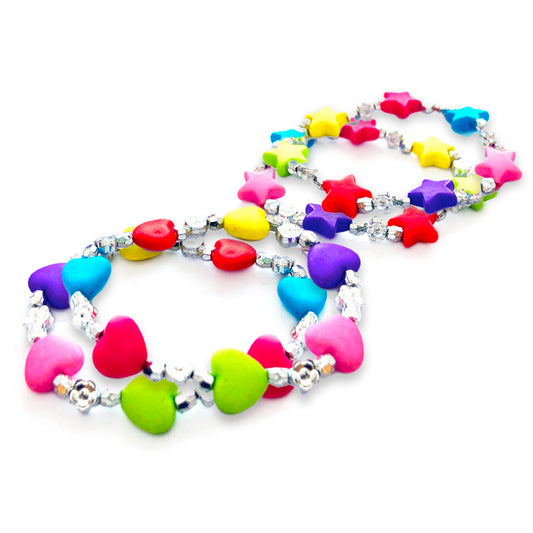 Heart/Star Fashion Bracelets x 4 ( ONE OFF SPECIAL )