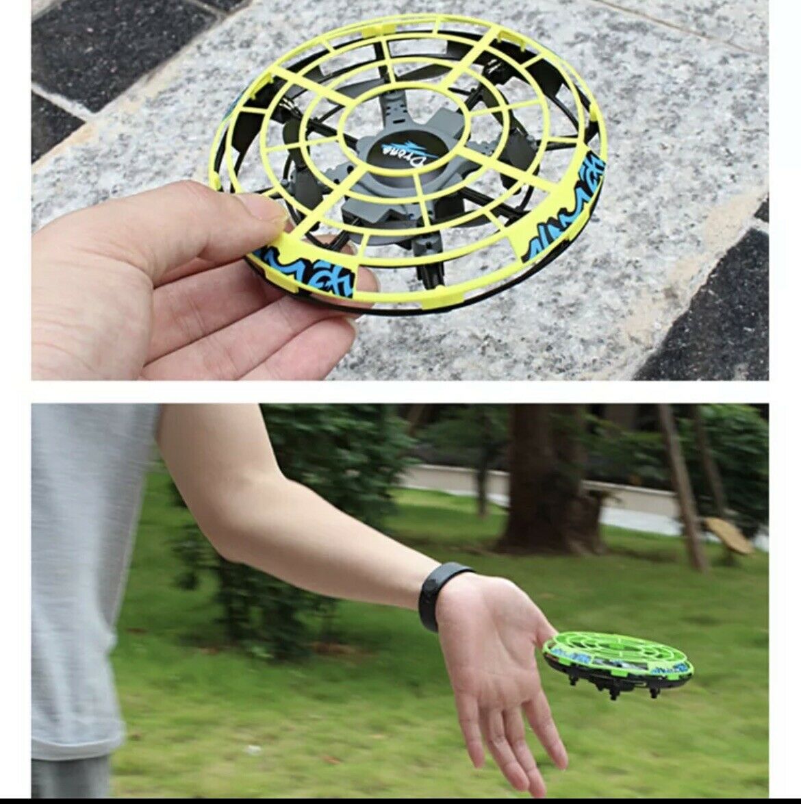 Gadget Drone Flying UFO Ball Helicopter Rechargeable