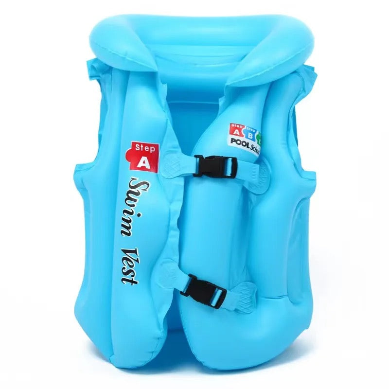 Kids Inflatable Swim Vest S/M/L - 3 Colours