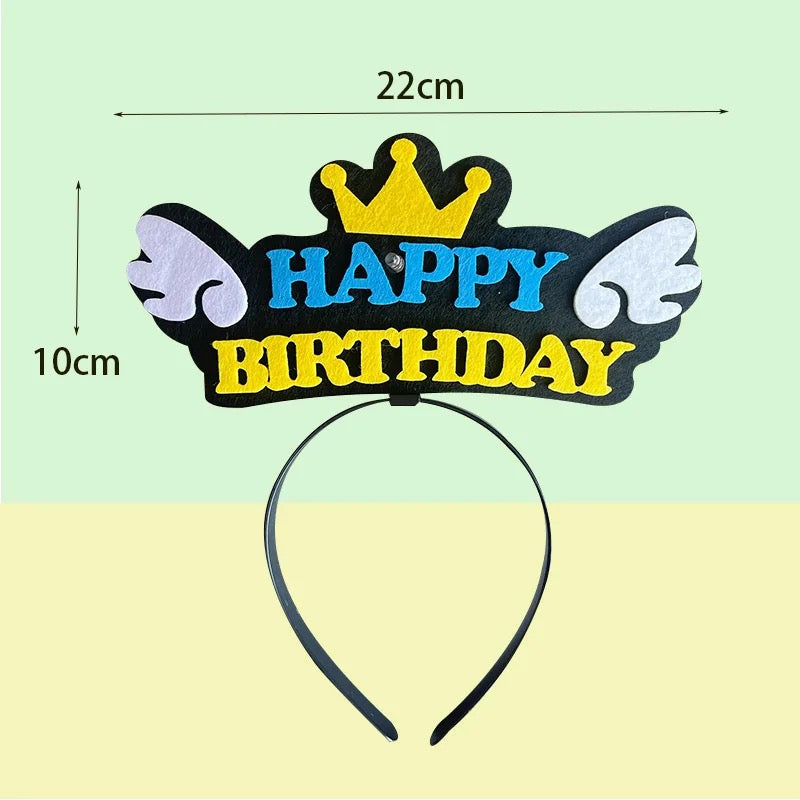 Light Up Happy Birthday Headband