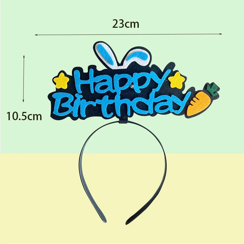 Light Up Happy Birthday Headband