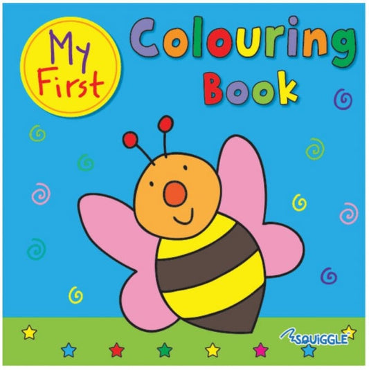 My First Colouring Books 4 Assorted Designs 21 x 21 cm P2852