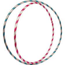 Multicolour Glitter Hula Hoop Fitness Exercise Game Workout Hula Hoops Activity 55cm 0733