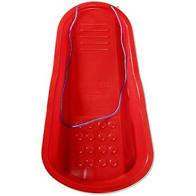 Children's Plastic Snow Sleigh Sledge with Rope Red SSR A W20