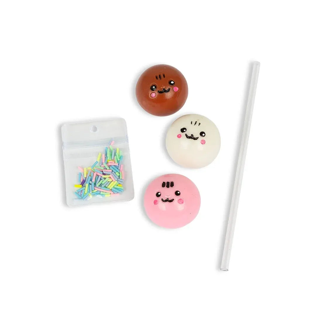 Scrunchems Sticky Squishy Sweet Treats Cake Pop - Fidget Sensory ASMR Squish Toy