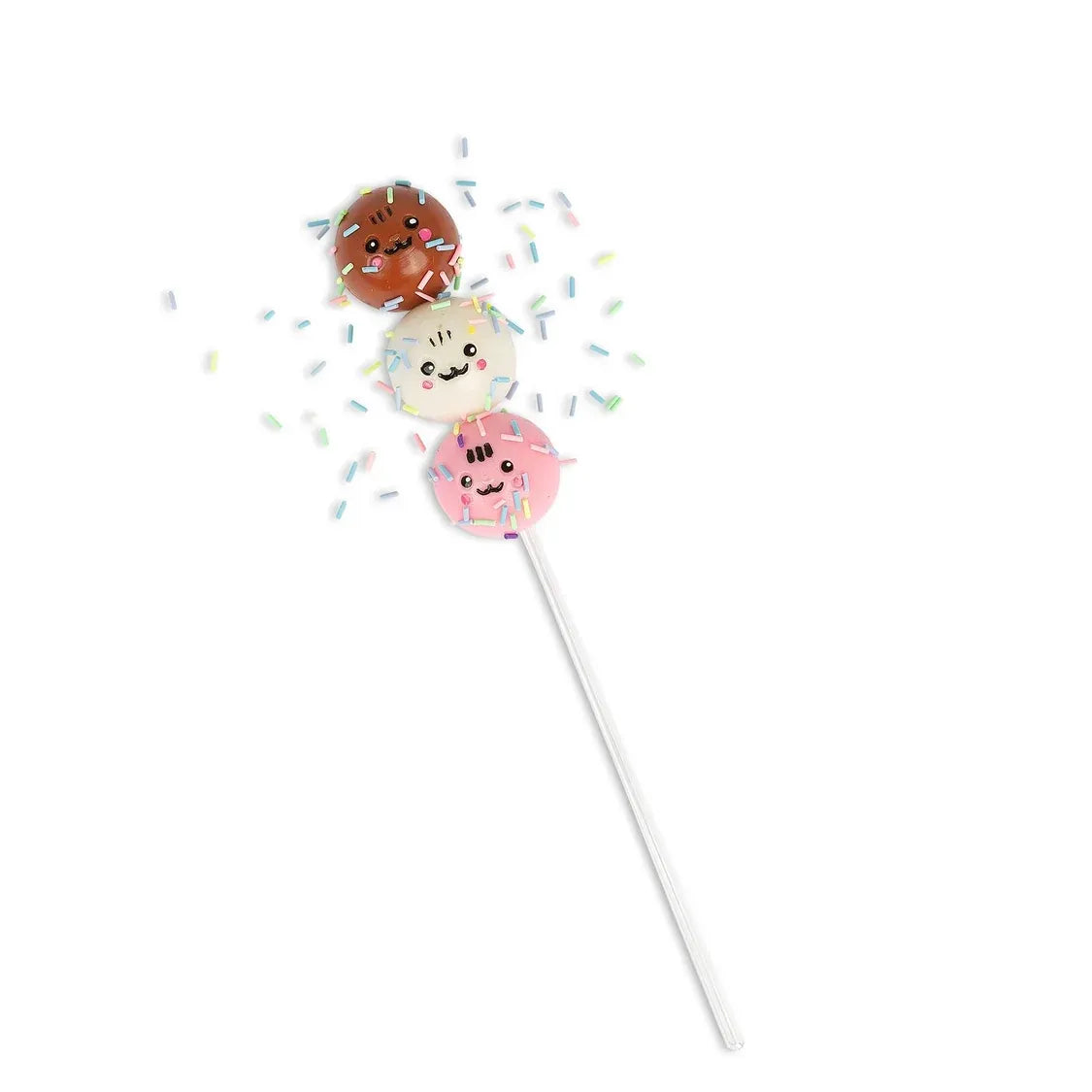 Scrunchems Sticky Squishy Sweet Treats Cake Pop - Fidget Sensory ASMR Squish Toy