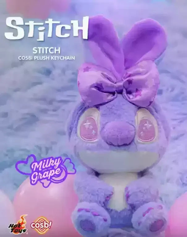 Stitch Candy Bunny Edition Cosbi Plush Keychain Toy – Single Blind Box