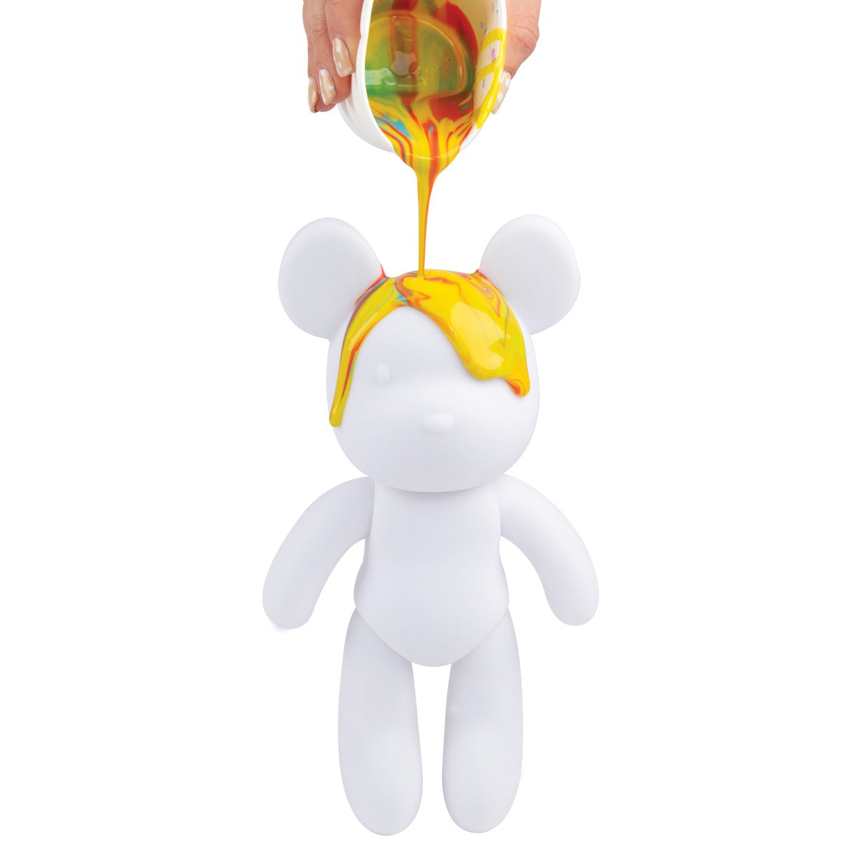 Marble Bear Paint Pouring Kit - Neon