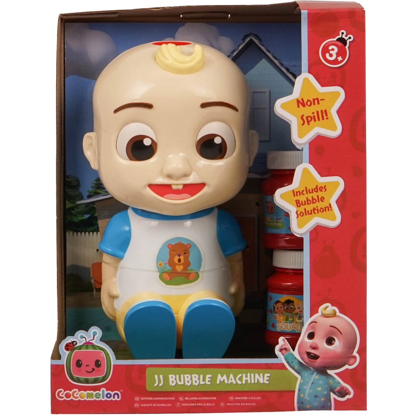 Cocomelon JJ Bubble Machine Bubble Maker Toy