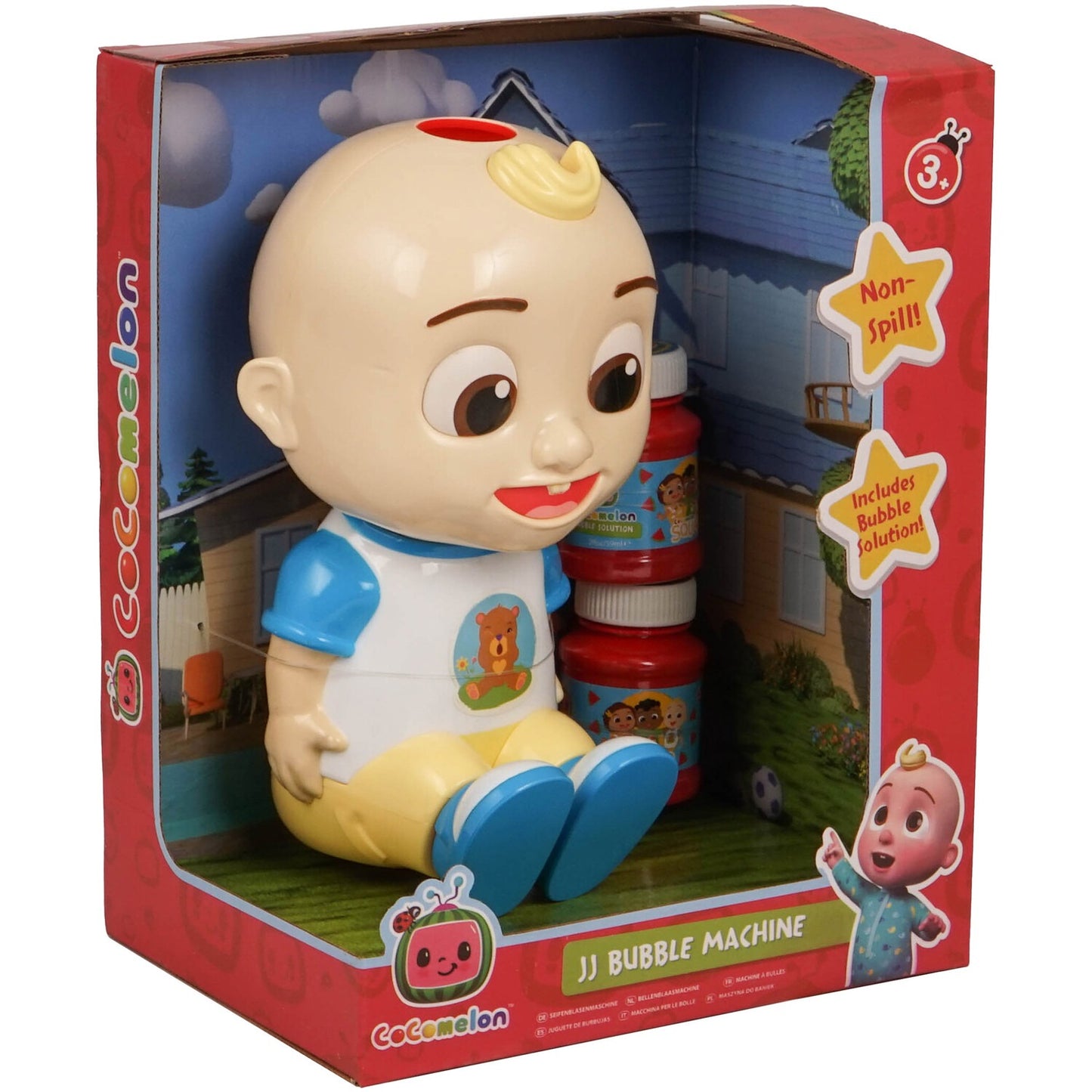 Cocomelon JJ Bubble Machine Bubble Maker Toy