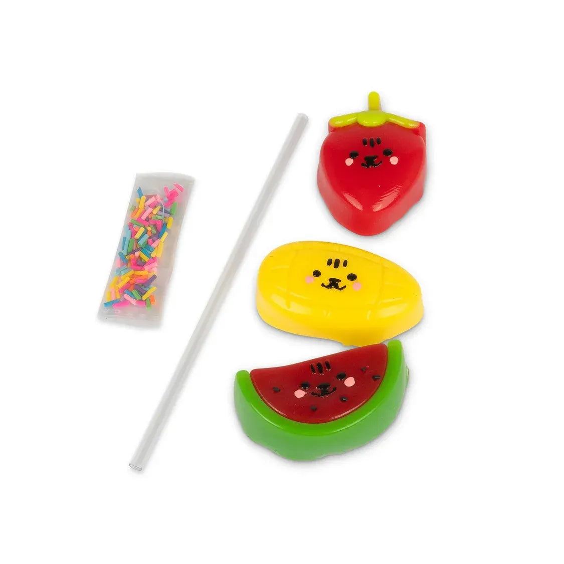 Scrunchems Sticky Squishy Sweet Treats Fruit Stack - Fidget Sensory ASMR Squish Toy
