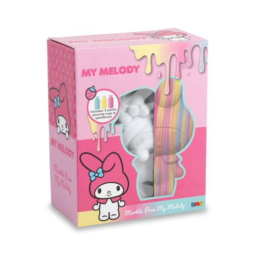 Marble Paint Pour My Melody Craft Kit