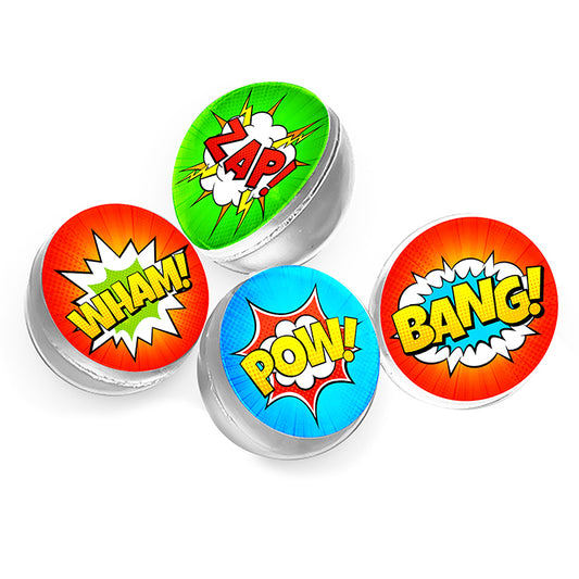 Super Hero Jet Balls x 8 ( ONE OFF DEAL )