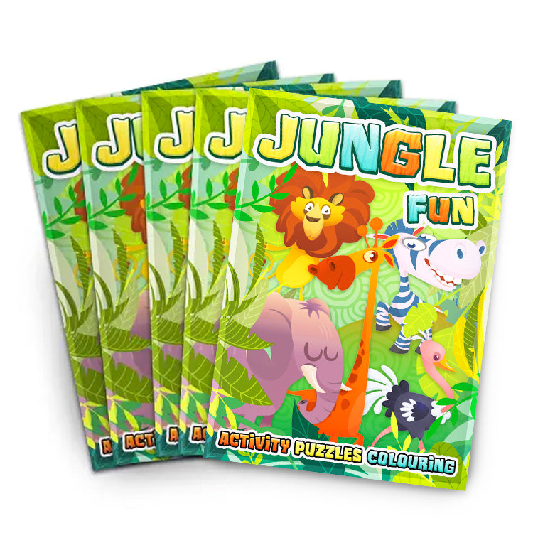 Mini Jungle Activity Book x 5