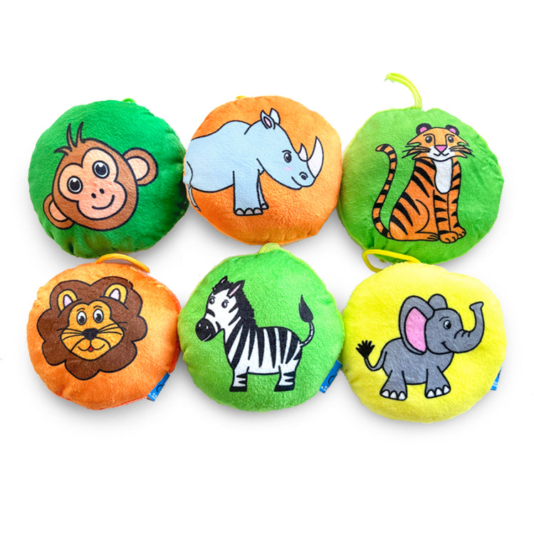 Jungle Animals Mini Plushie Charm