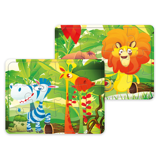 Jungle Mini Jigsaw Puzzles x 10 ( ONE OFF DEAL )