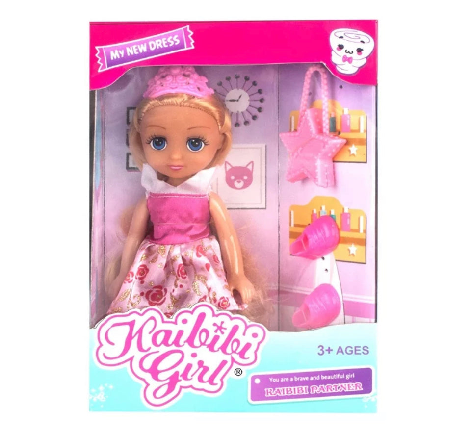 Kabibi Girls 7 Inch Fashion Doll Set - 4 Characters