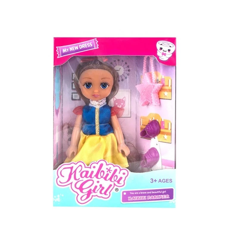 Kabibi Girls 7 Inch Fashion Doll Set - 4 Characters