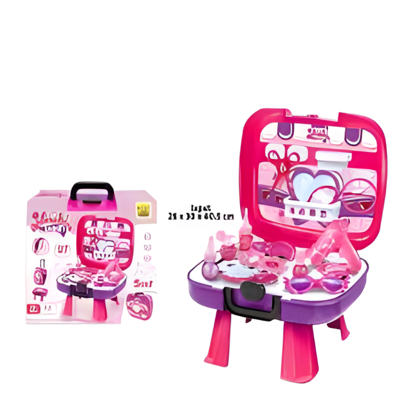 Kids Vanity Case Makeup Set with Accessories