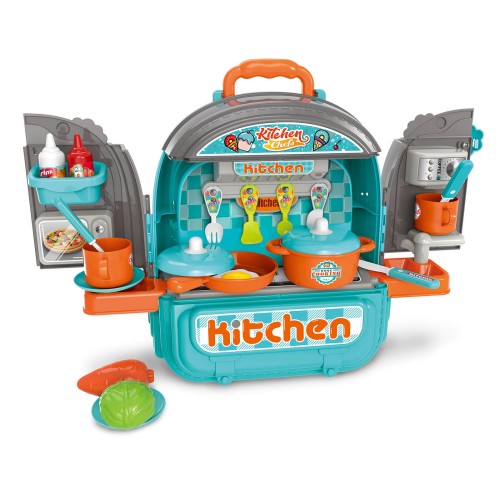 3 in 1 Kitchen Chef PlaySet & Backpack