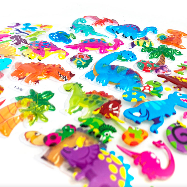 Dinosaur 3D Mega Stickers Pack