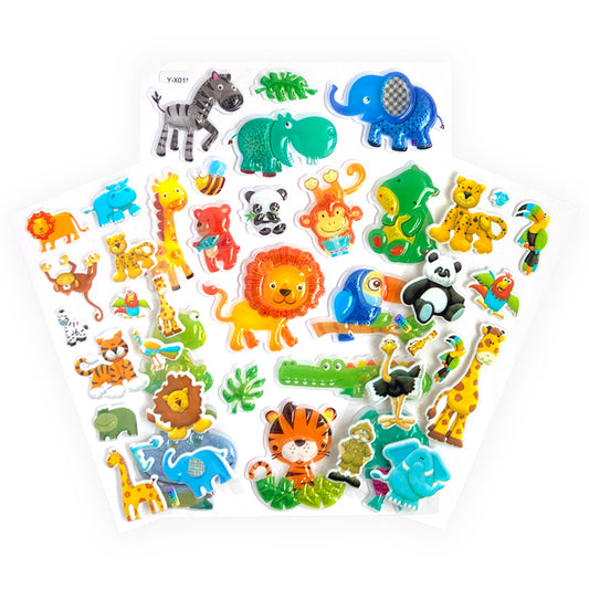 Jungle 3D Mega Sticker Pack