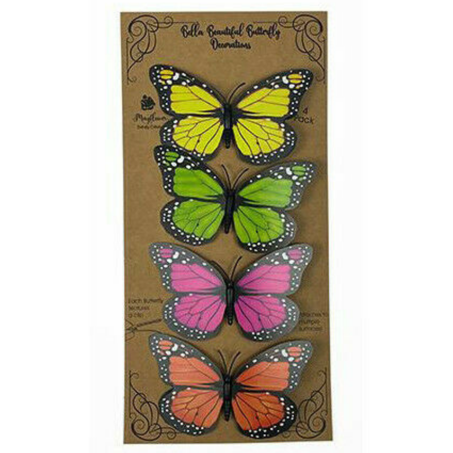 Colourful Butterfly Clip Decorations Indoor/Outdoor