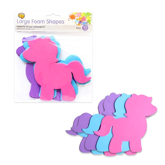 Unicorn Foam Shapes x 10