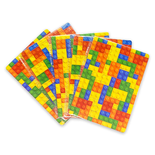 Mini Bricks Jigsaw Puzzles x 10 ( PARTY BAG SPECIAL )