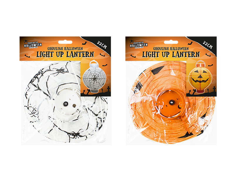 Ghoulish Halloween Light Up Lantern