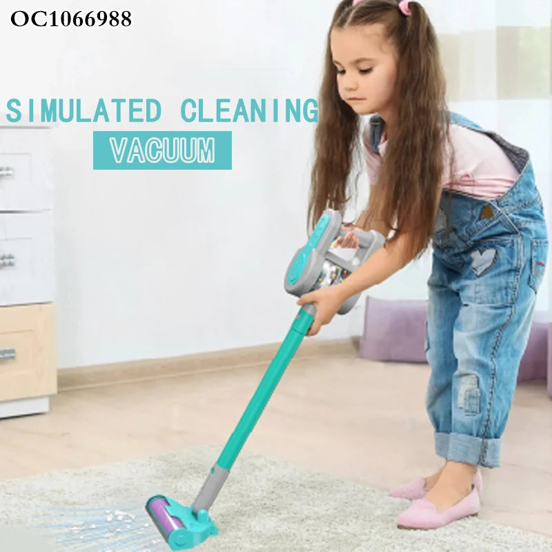 Pretend Play Cordless Vacuum Cleaner with Accessories 57cm