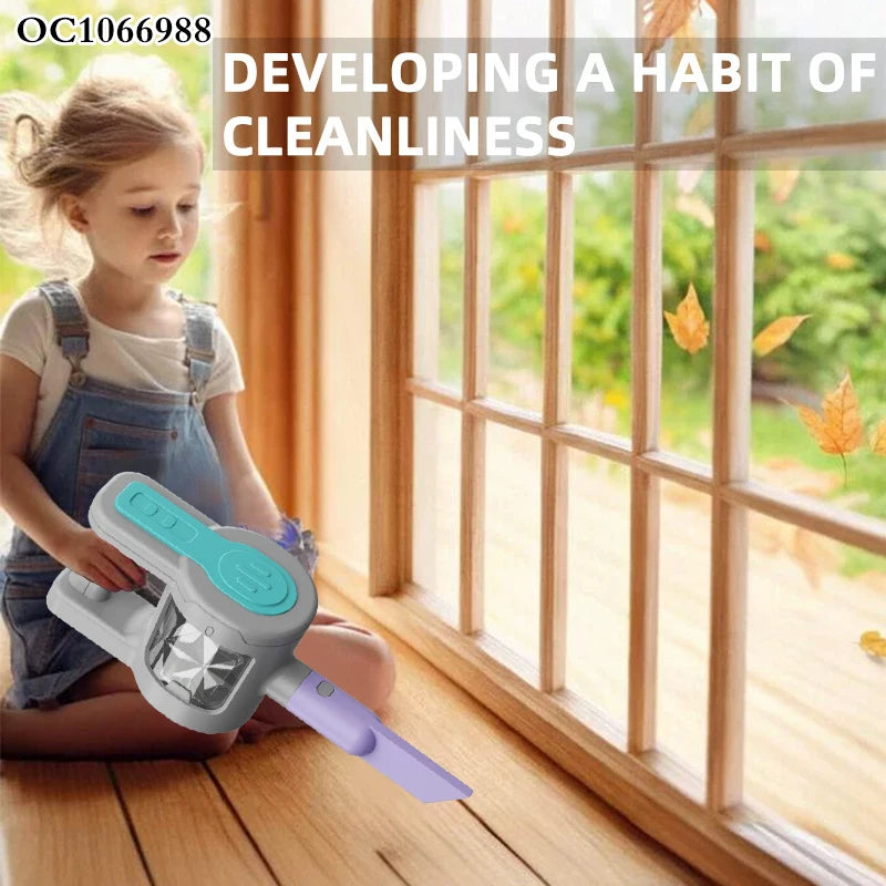 Pretend Play Cordless Vacuum Cleaner with Accessories 57cm