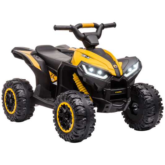 12V Electric Quad Bikes for Kids Ride On Car ATV Toy for 3-5 Years